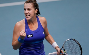 Anastasia Pavlyuchenkova le 2 février 2014 à l'Open de Paris-Coubertin.