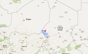 Carte de localisation de Baga Sola, sur le lac Tchad.