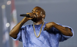 Kanye West en concert à Toronto (Canada), le 26 juillet 2015.