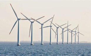 Les éoliennes offshore font partie des projets en lesquels croient beaucoup les élus.