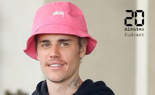 La star canadienne de la chanson Justin Bieber à Beverly Hills, Los Angeles, le 10 janvier 2020