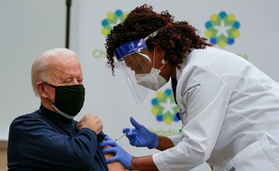 Joe Biden vacciné contre le Covid-19