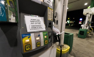 De nombreuses pompes sont encore vides aux Etats-Unis.