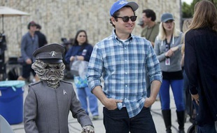 le réalisateur J. J. Abrams sur le tournage de «Star Trek Into Darkness».