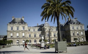 Le Palais du Luxembourg où siège le Sénat, le 27 septembre 2014