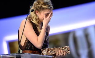L'actrice Louane Emera en larmes le soir de sCésar 2015