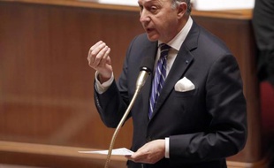 Le ministre français des Affaires étrangères Laurent Fabius, le 17 mars 2015 à Paris