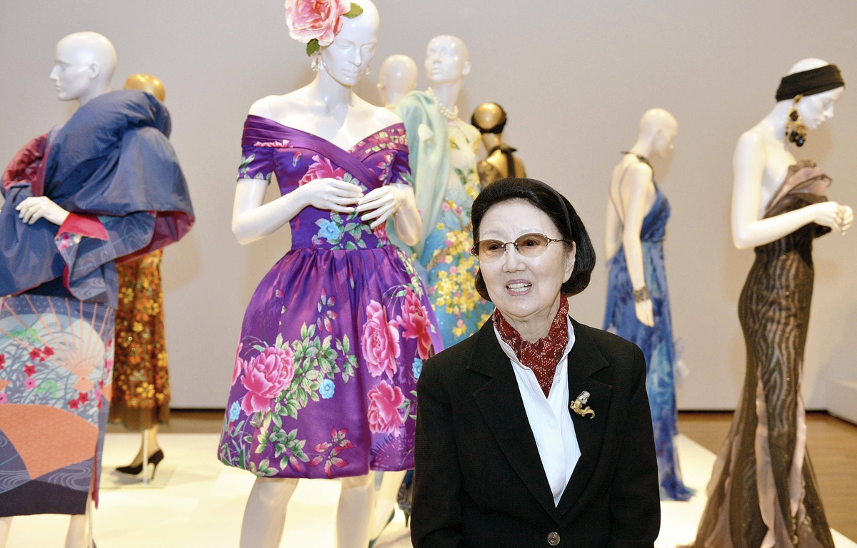 Haute couture Décès à 96 ans de la styliste japonaise Hanae Mori photo