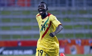 Le Malien Adama Traoré a égalisé contre l'Uruguay