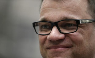 Le Premier ministre finlandais et centriste, Juha Sipilä, à Bruxelles, le 7 juillet 2015