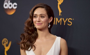 L'actrice américaine Emmy Rossum le 18 septembre 2016, à Los Angeles.