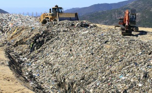 Décharge de Vico, en Corse, le 21 septembre 2015