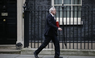Le ministre britannique chargé du Brexit, David Davis, le 16 janvier 2018.