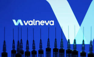 Le logo du laboratoire Valneva.