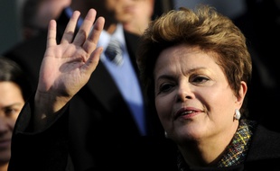 La présidente du Brésil Dilma Roussef