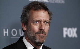 L'acteur Hugh Laurie à la soirée donnée à Los Angeles le 20 avril 2012 pour célébrer la diffusion de l'épisode final de «Dr House».