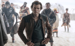Alden Ehrenreich en Han Solo dans «Solo : A Star Wars Story».