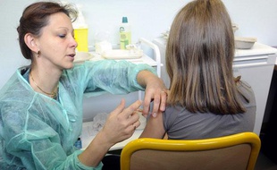 Illustration d'une campagne de vaccination contre la grippe.