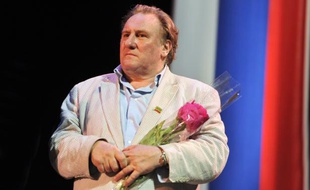 L'acteur Gérard Depardieu, au premier festival du film russe à Nice, le 16 juin 2013.