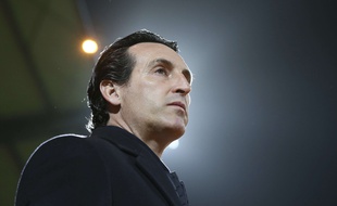 Unai Emery lors du match PSG-Lorient (2-1), le 12 mars 2017.