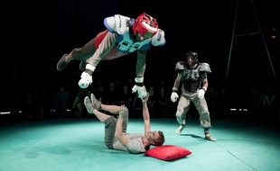 Marseille, le 3 novembre 2014, prÈsentation de la biennale du cirque contemporain.