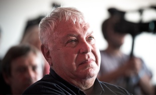 Gérard Filoche, lors de la deuxieme journée de La Fête de l'Humanité, le Samedi 11 Septembre 2016, sur la commune de la Courneuve.