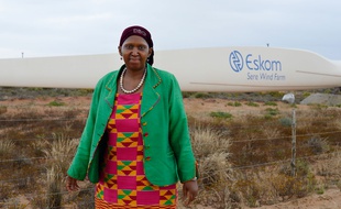 Ayanda Nakedi, responsable des énergies renouvelables chez l’opérateur national d’électricité sud-africain Eskom.