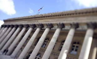 Le palais Brongniart, qui hébergeait autrefois la Bourse de Paris