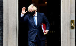 Boris Johnson, Premier Ministre britannique.