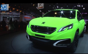 Peugot 2008 concept au mondioal de l'automobile 2012