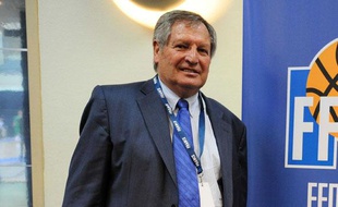 Le nouveau président de la FIBA, Yvan Mainini, le 30 juillet 2009