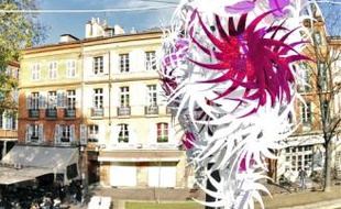 Cette année, les couleurs des décorations de Noël seront à dominante rose et blanc.