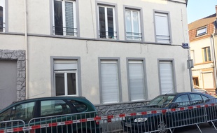 Maison évacuée le 9 mai rue du Calvaire, à Lille