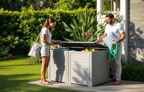 -30€ sur ce coffre de jardin robuste et fonctionnel, à saisir chez Leroy Merlin