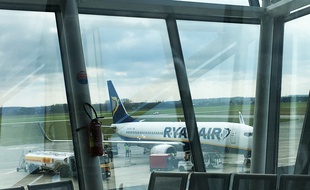 Illustration d'un avion de Ryanair