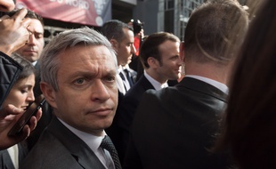 Le général Lionel Lavergne, ici avec Emmanuel Macron en février 2019, a quitté ce samedi la sécurité de l'Elysée.