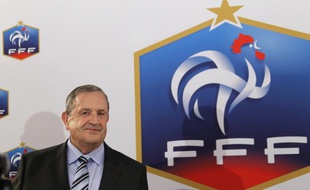 Le président de la fédération française de football, Fernand Duchaussoy, le 23 juillet 2010 à Paris.