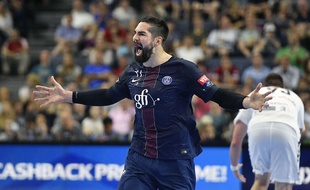 Niko Karabatic en finale de la Ligue des champions