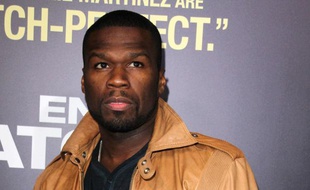 50 Cent à Los Angeles pour la première de End of Watch (sortie française: le 12 novembre 2012)