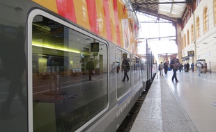 Marseille Le 17 NOVEMBRE 2014 Les nouvelles rames de TER de PACA