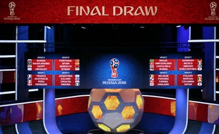 Le tirage au sort complet des groupes de la Coupe du monde 2018, effectué le 1er décembre 2017 à Moscou.