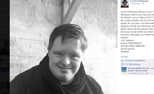 Capture d'écran Facebook du compte de Lucien Parisseaux.