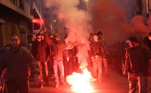 Le samedi 26 décembre 2015, des manifestants on marché jusqu'à la préfecture d'Ajaccio