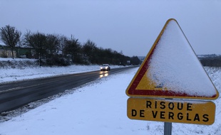 Le réseau routier secondaire était impraticable ce vendredi dans une partie de la Bretagne. Ici près de Rennes.