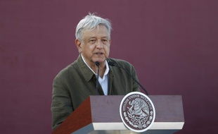 Andres Manuel Lopez Obrador, le ^président du Mexique depuis décembre 2018.