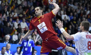 Kiril Lazarov, lors du mondial de handball disputé en France en janvier 2017.