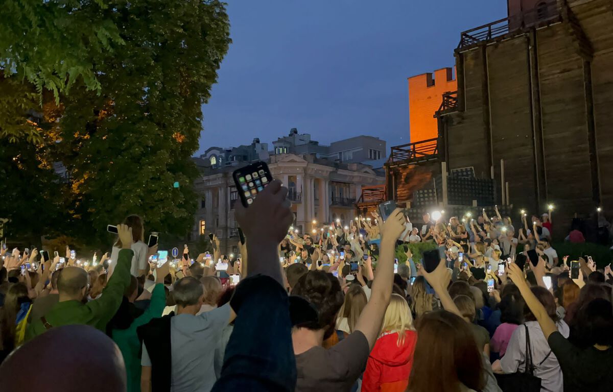 A Kiev, Iryna retrouve les concerts et le bruit des « alertes aériennes »