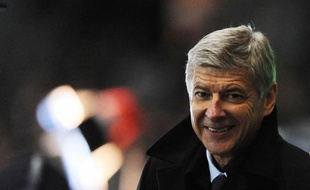 Arsène Wenger, consultant pour TF1, avant le match amical entre la France et la Belgique