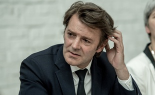 François Baroin, membre des Républicains en charge de conduire les législatives, le 11 mai 2017 à Tourcoing.