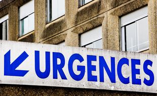 Les urgences d'un hôpital. (illustration)